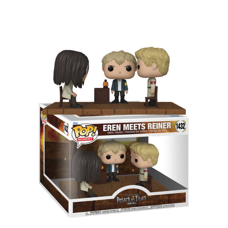Attack on Titan Eren meets Reiner Pop! Moment Figure – POPin