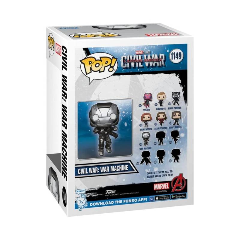 Captain America 3: Civil War - War Machine Build-A-Scene Pop! Vinyl Figure