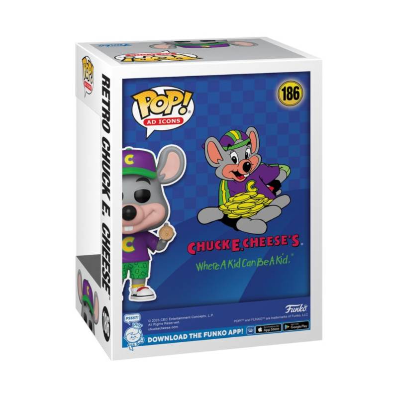 Chuck E Cheese - Retro Chuck E. Cheese Pop! Vinyl Figure