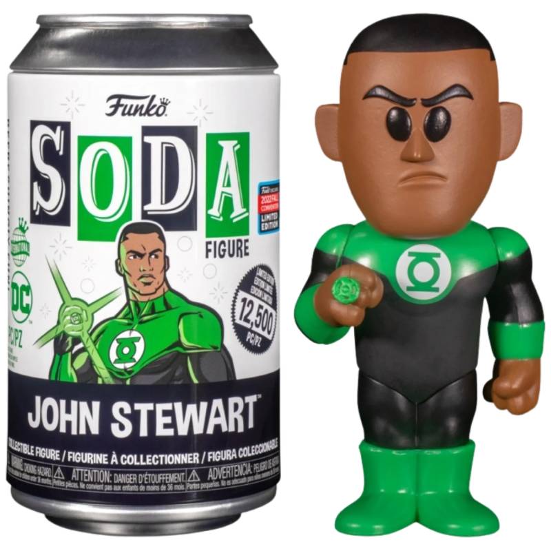 DC- Green Lantern John Stewart Vinyl SODA (2022 Fall Convention Exclusive)