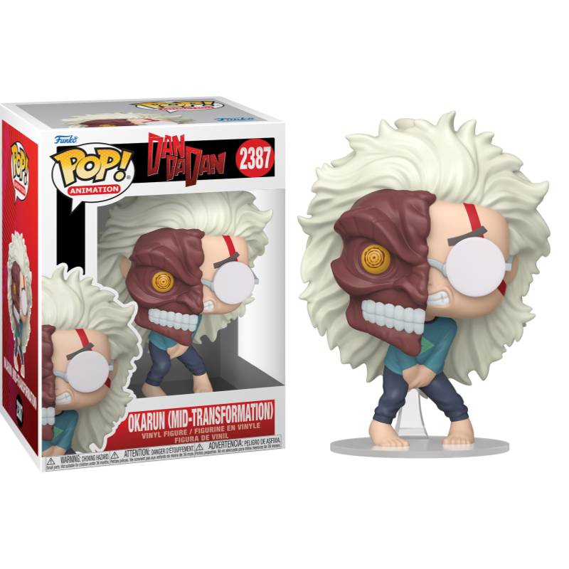 PRE-ORDER - Dan Da Dan - Okarun/Turbo Granny Split Pop! Vinyl Figure