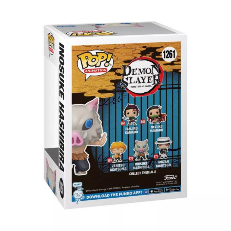 Demon Slayer - Inosuke Hashibira Beast Breathing 7th Form Pop! Vinyl Figure