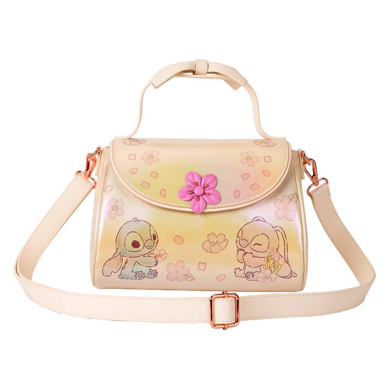Disney - Cute Stitch Bow Handle Crossbody Bag
