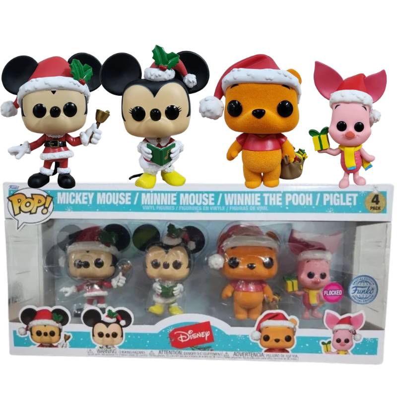 Disney - Mickey & Friends US Exclusive Holiday Pop! 4-Pack