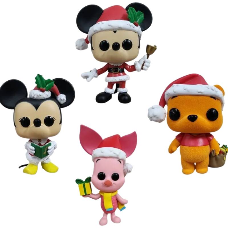 Disney - Mickey & Friends US Exclusive Holiday Pop! 4-Pack