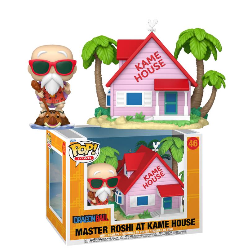 PRE-ORDER - Dragon Ball - Master Roshi with Kame House Pop! Town Figure