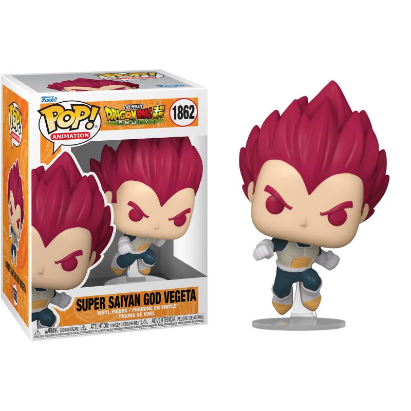Dragon Ball Super: Broly - Super Saiyan God Vegeta Pop! Vinyl Figure