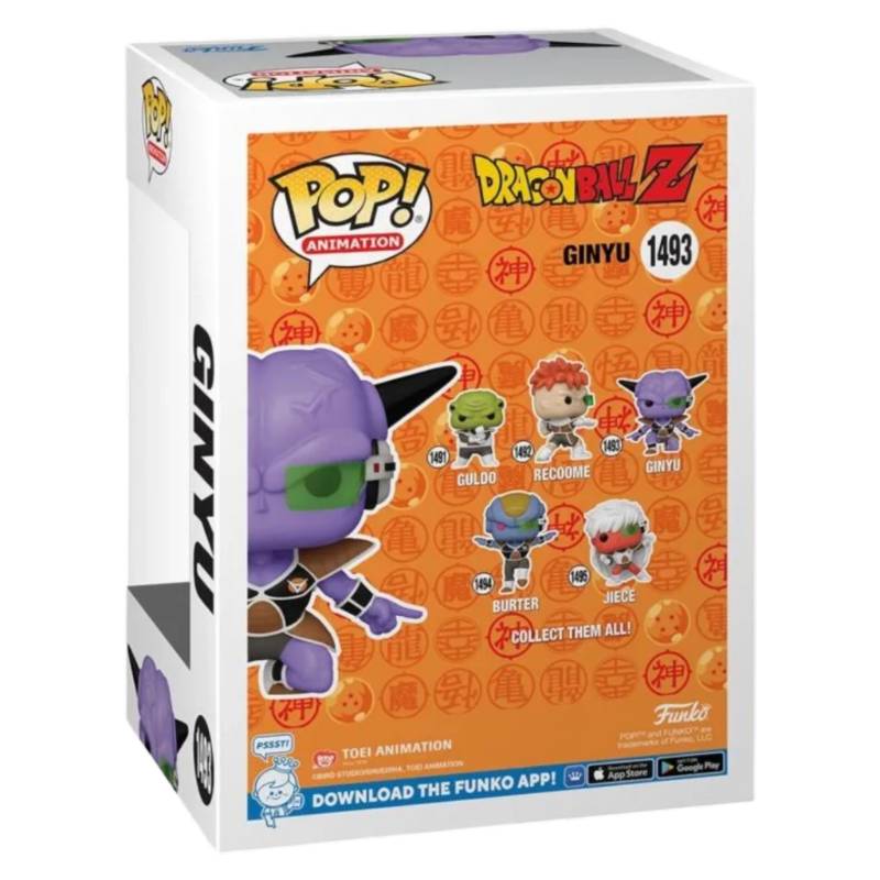Dragonball Z - Ginyu US Exclusive Glow Pop! Vinyl Figure