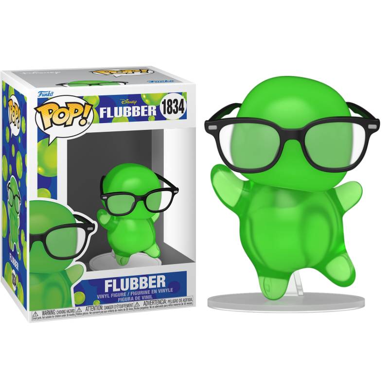 PRE-ORDER - Flubber (1997) - Flubber w/Glasses (Translucent) Pop! Vinyl Figure
