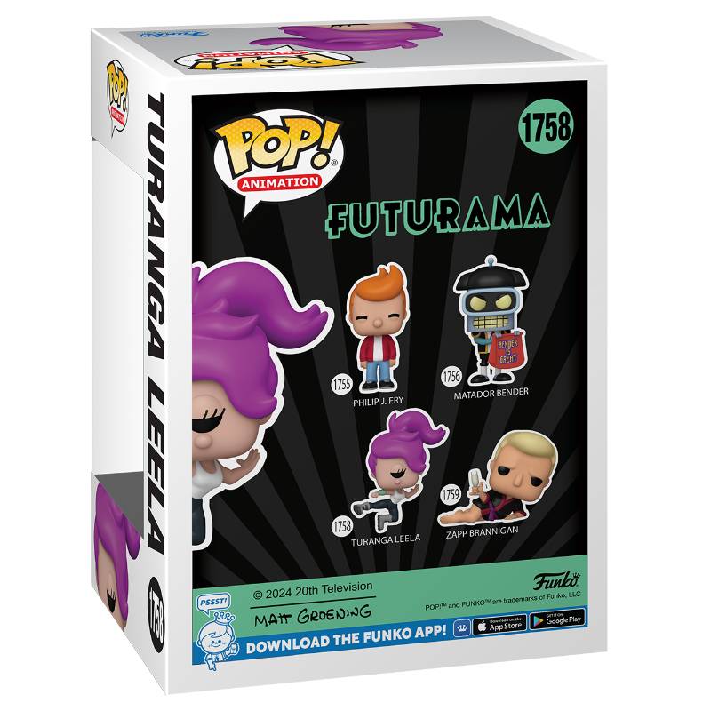 Futurama - Leela (Flying Kick) Pop! Vinyl Figure