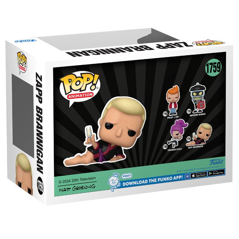Futurama - Zapp Brannigan (Lounging) Pop! Vinyl Figure
