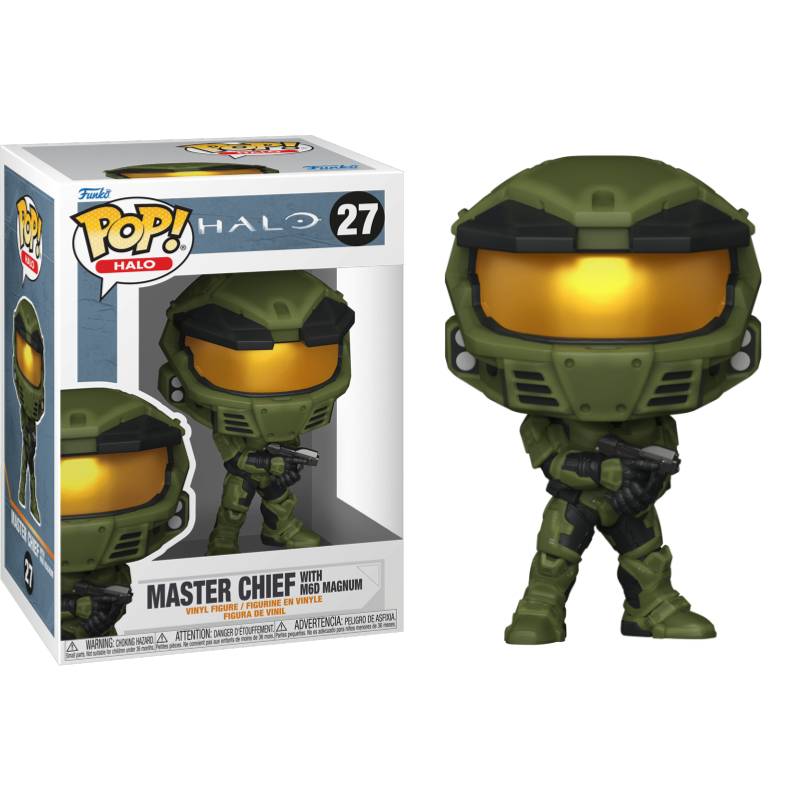 Halo (25th Anniversary) – Master Chief with M6D Magnum Pop! Vinyl Figure