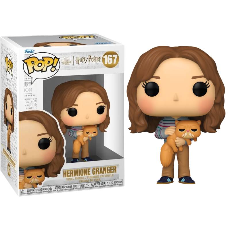 Harry Potter - Hermione with Crookshanks Pop! Vinyl Figure