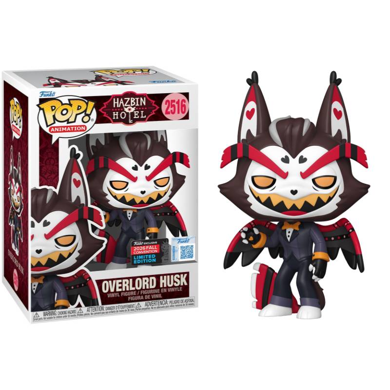 Hazbin Hotel – Overlord Husk 2026 NYCC Exclusive Pop! Vinyl Figure