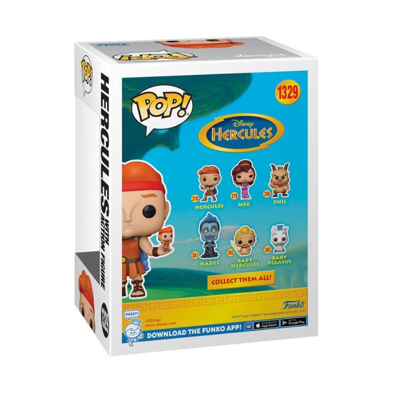 Hercules - Hercules with Action Figure Wonder Con Exclusive Pop! Vinyl Figure