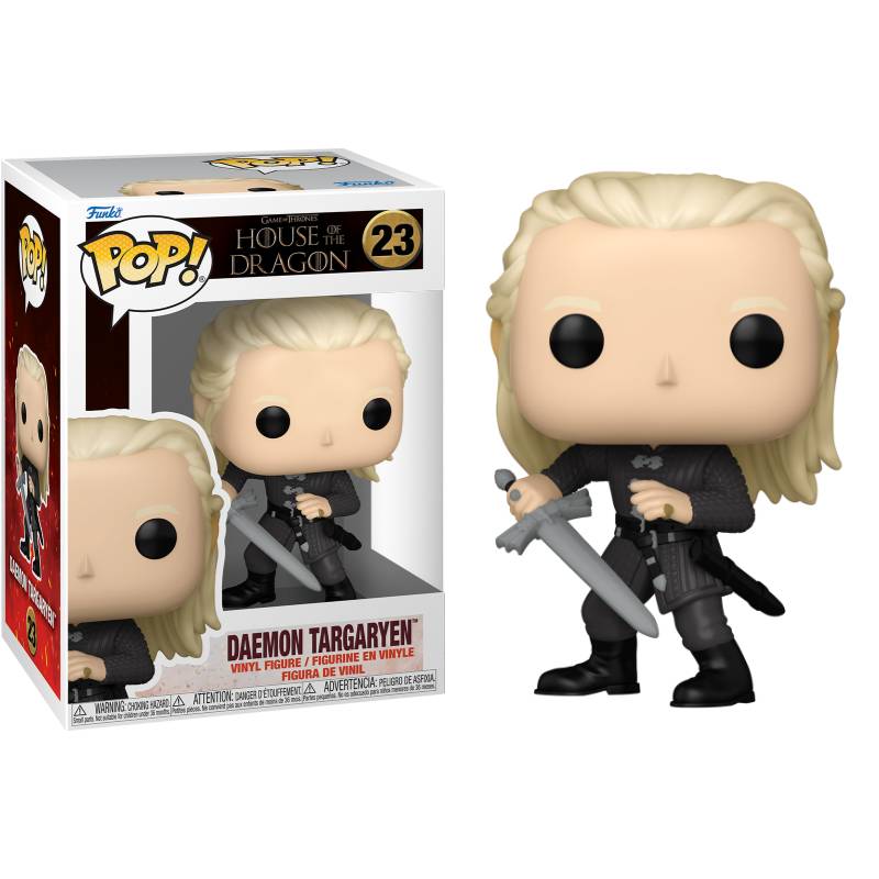 PRE-ORDER - House of the Dragon - Daemon Targaryen with Drak Sister Pop! Vinyl Figure