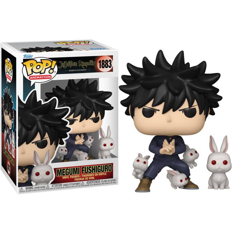PRE-ORDER - Jujutsu Kaisen - Megumi Fushiguro with Rabbit Pop! Vinyl Figure