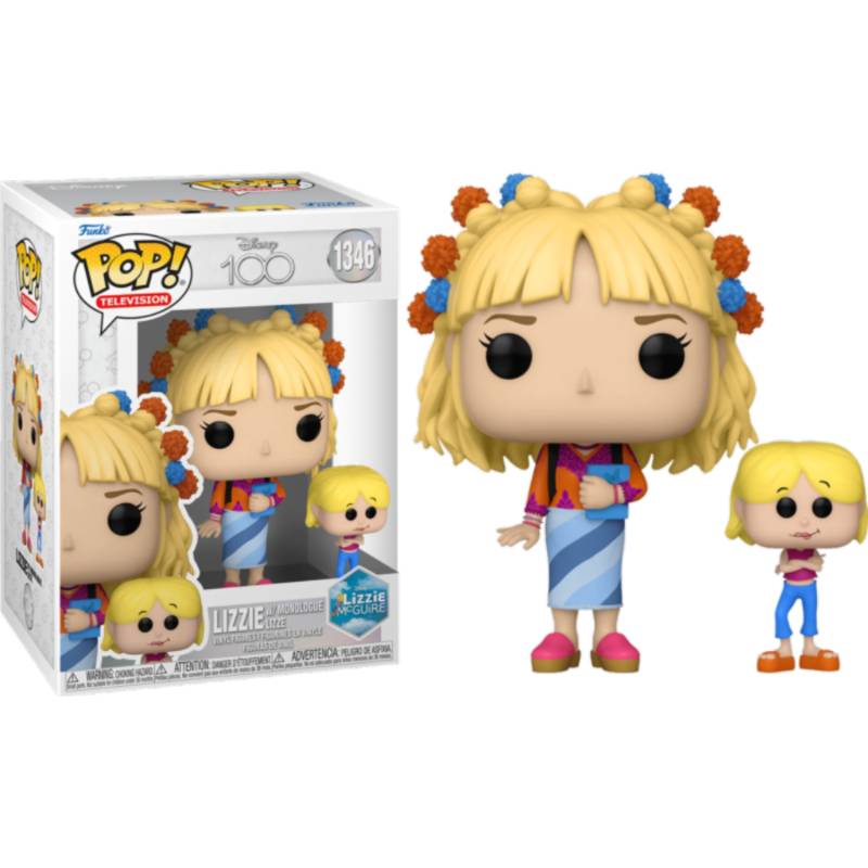Lizzie McGuire - Disney 100 Lizzie with Monologue Lizzie Pop! Vinyl Figure