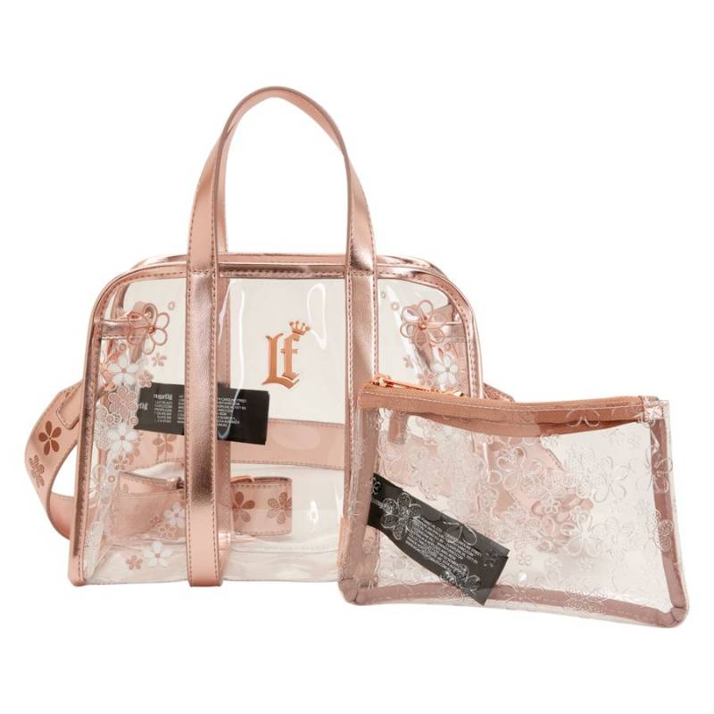 PRE-ORDER - Loungefly - Clear Floral Crossbody Bag