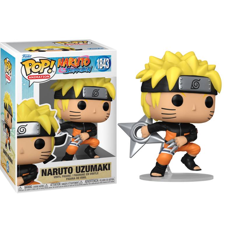Naruto - Naruto Uzumaki with Shuriken (Normal) Pop! Vinyl Figure