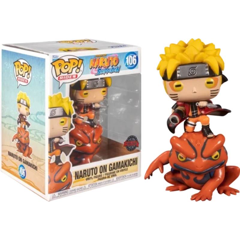 Naruto: Shippuden - Naruto on Gamakichi Pop! Rides Vinyl Figure