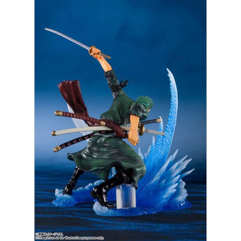 One Piece - Roronoa Zoro Yakkoudori FIGUARTSZERO 7.46" Statue