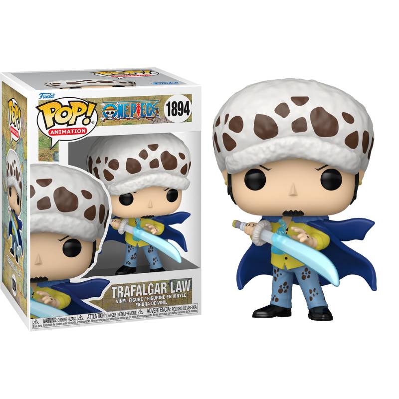 One Piece - Trafalgar Law with Blue Anesthesia Pop! Vinyl Figure