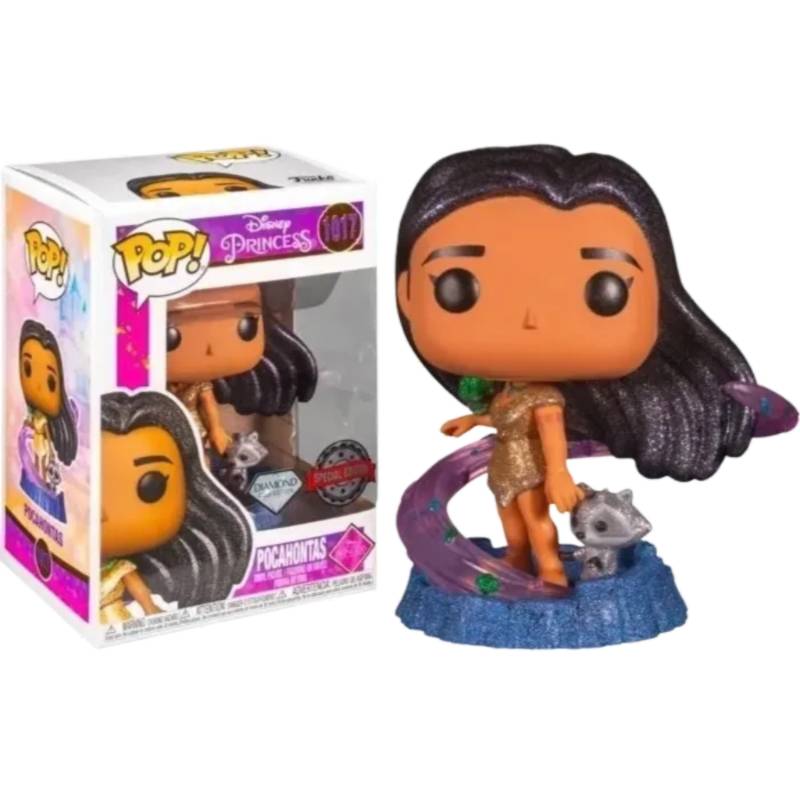 Pocahontas (1995) - Pocahontas Ultimate Disney Princess Diamond Glitter Pop! Vinyl Figure
