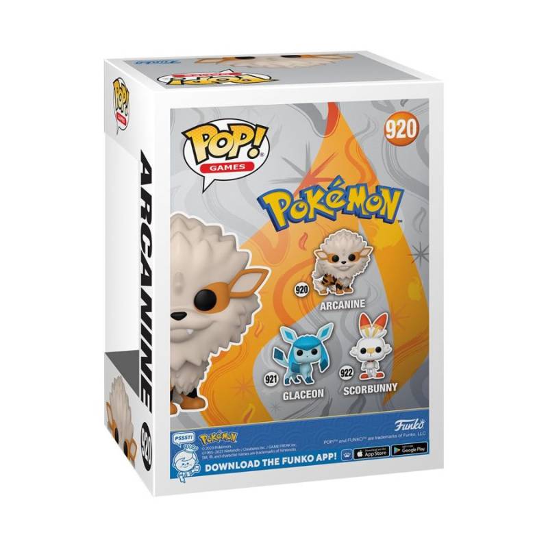 Pokemon - Arcanine Pop! Vinyl Figure