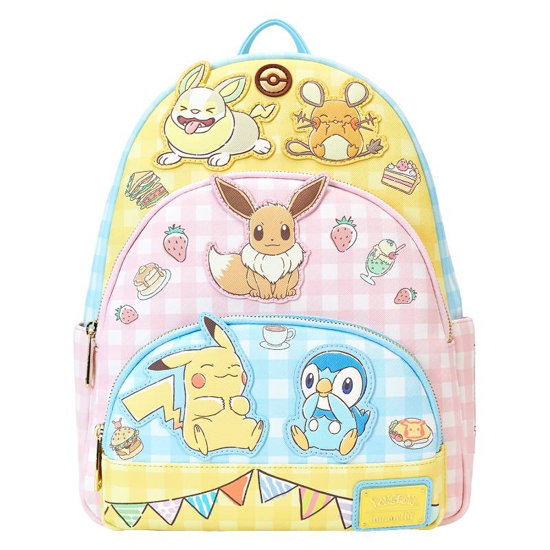 Pokemon - Cafe Triple Pocket Backpack