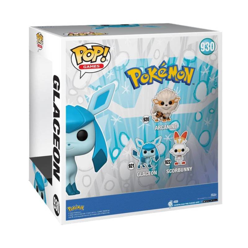 Pokemon - Glaceon 10" Pop! Vinyl Figure