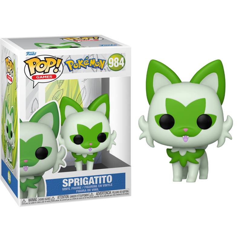 Pokemon - Sprigatito Pop! Vinyl Figure