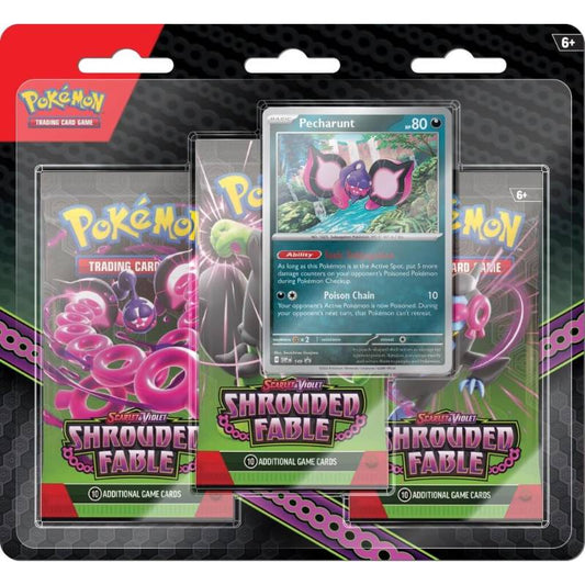 Pokemon TCG - SV6.5 Shrouded Fable 3 Pack Blister