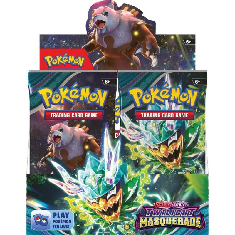 Pokemon TCG - Scarlet & Violet 6: Twilight Masquerade Booster