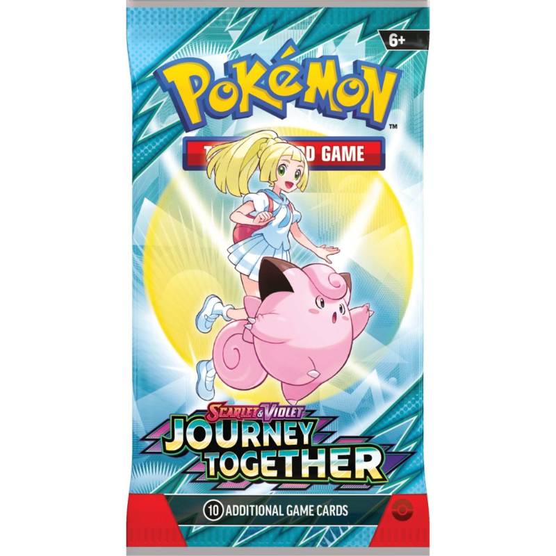 Pokemon TCG - Scarlet & Violet 9 Journey Together Booster Pack (10 PER CUSTOMER)