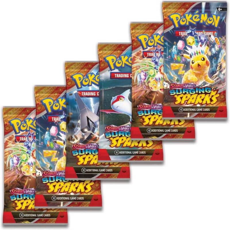Pokemon TCG - Scarlet & Violet 8 Surging Sparks Booster Bundle (X2 PER CUSTOMER)