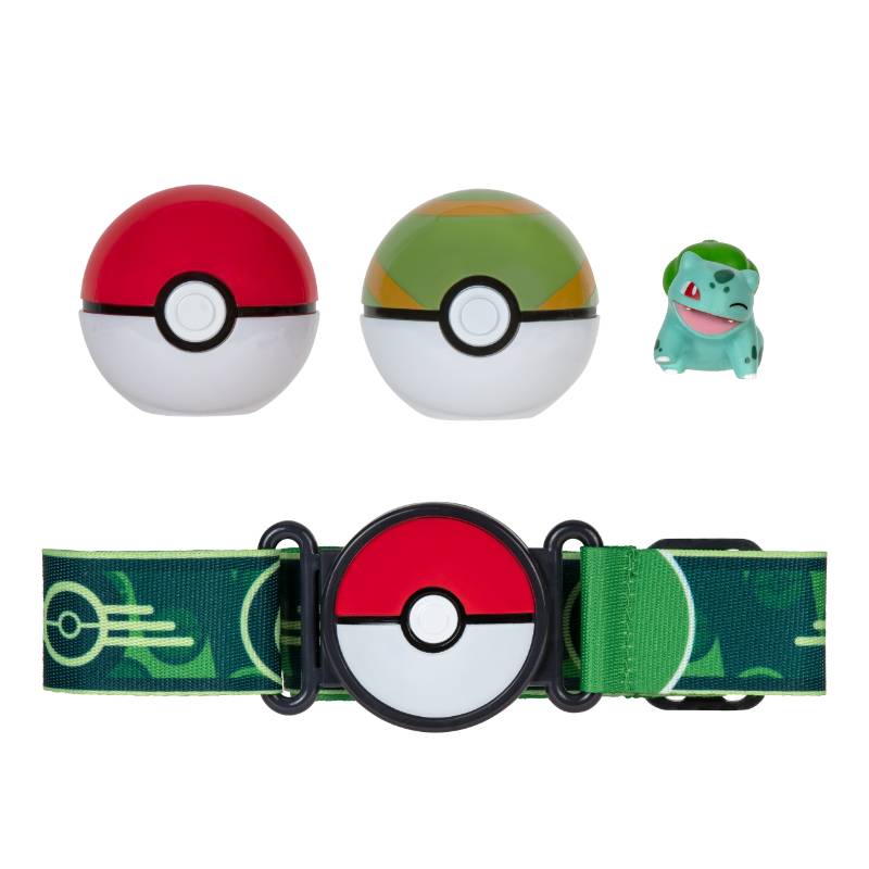 Pokemon - Bulbasaur Clip N Go Pokeball Belt