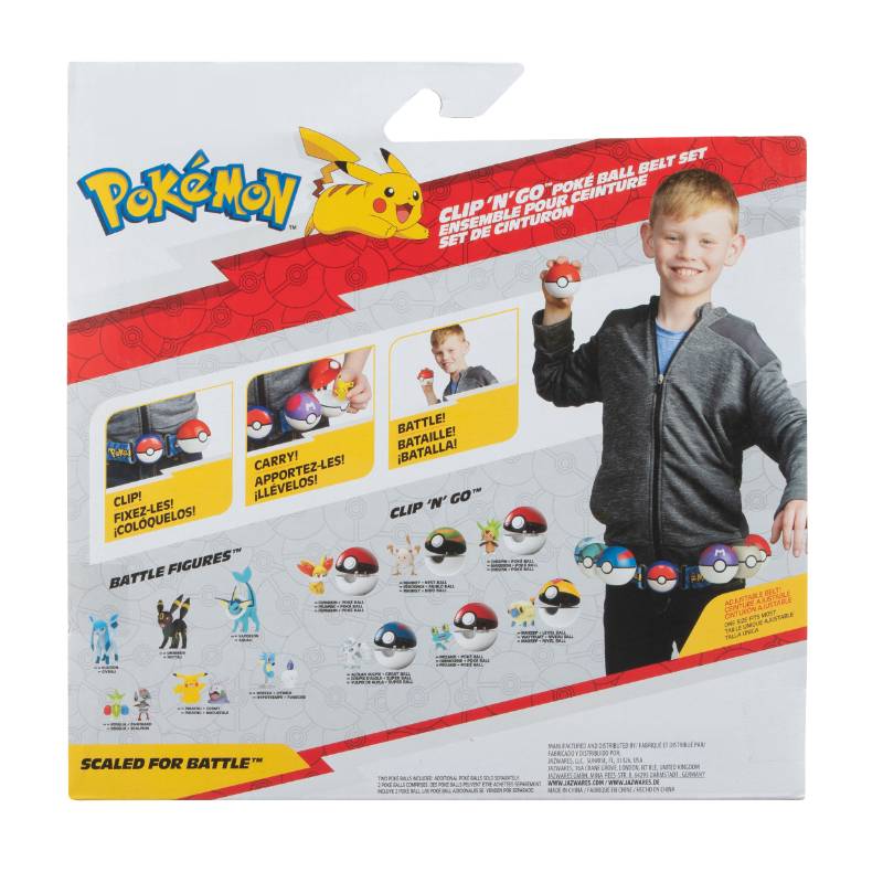 Pokemon - Bulbasaur Clip N Go Pokeball Belt