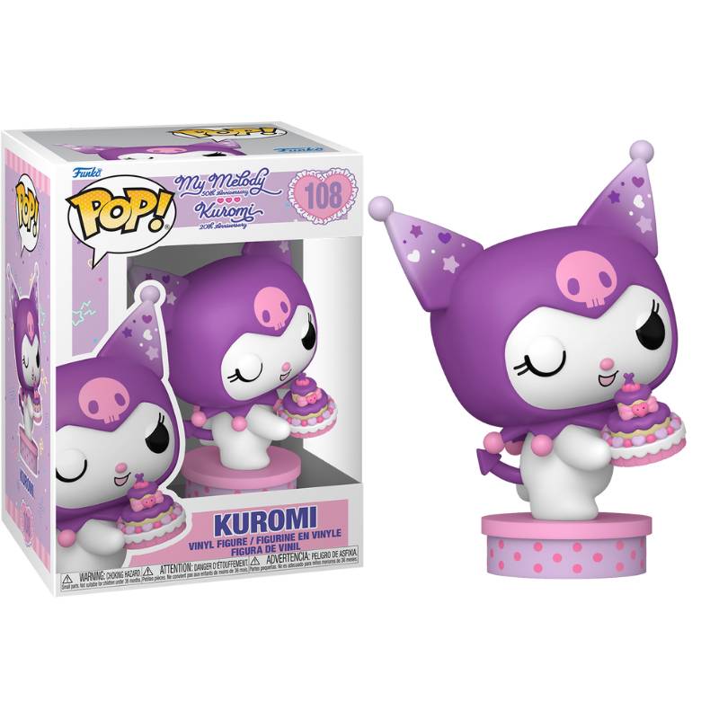 PRE-ORDER - Hello Kitty - Kuromi with Present Pop! Vinyl Figure