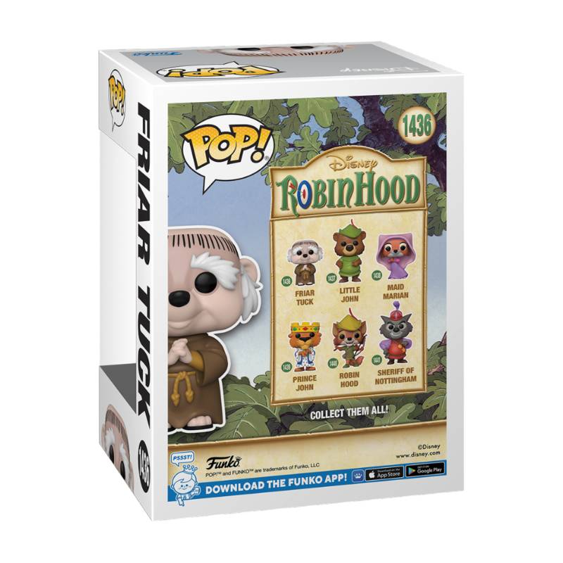 Robin Hood (1973) - Friar Tuck Pop! Vinyl Figure