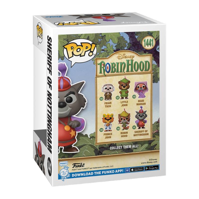 Robin Hood (1973) - Sheriff of Nottingham Pop! Vinyl Figure