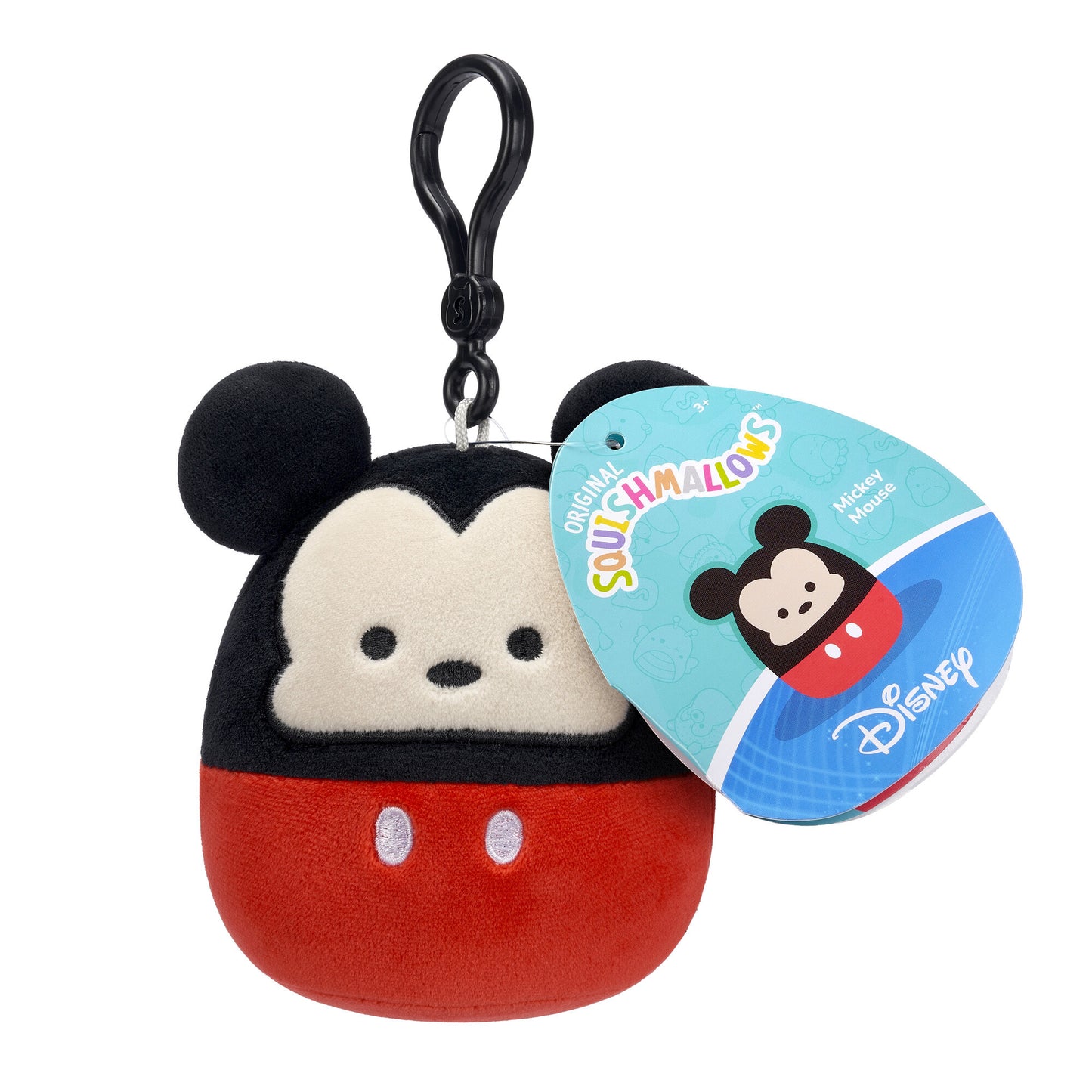 Squishmallows - Disney Mickey 3.5" Clip
