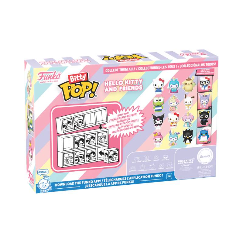 PRE-ORDER - Sanrio - Hello Kitty Bitty Pop! Vinyl 4PK