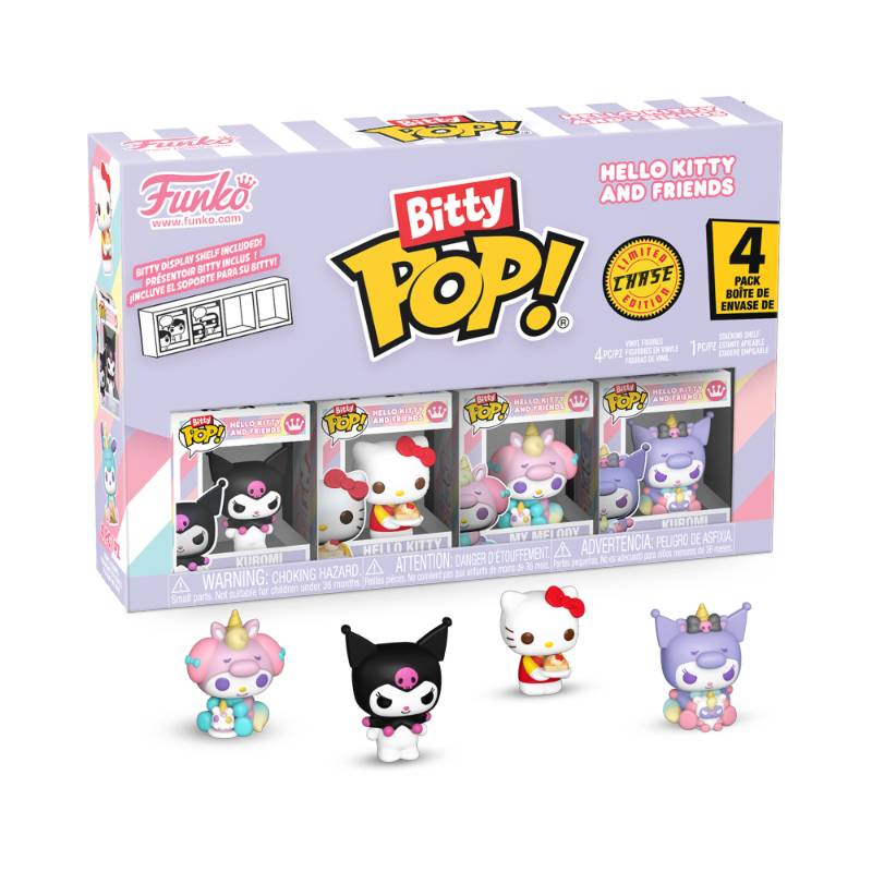 PRE-ORDER - Sanrio - Kuromi Bitty Pop! Vinyl 4PK