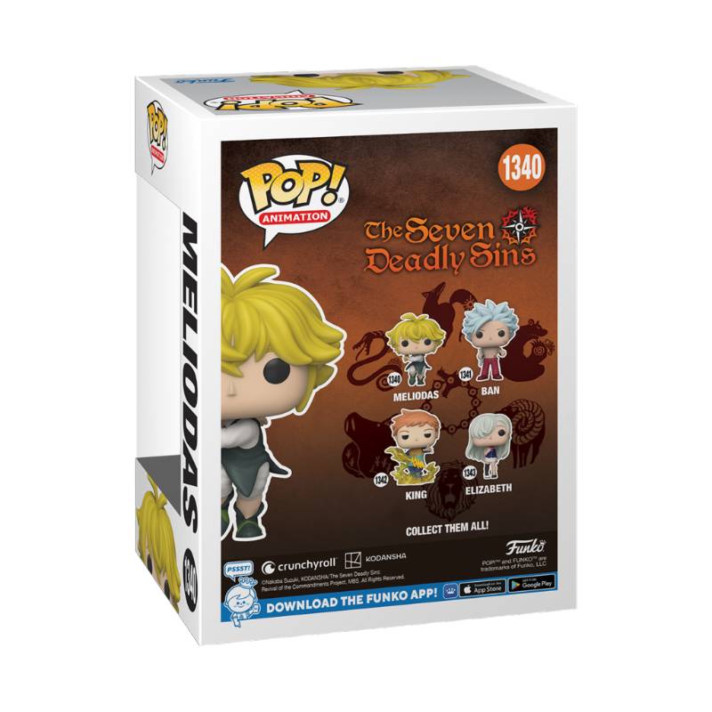 Seven Deadly Sins - Meliodas Pop! Vinyl Figure