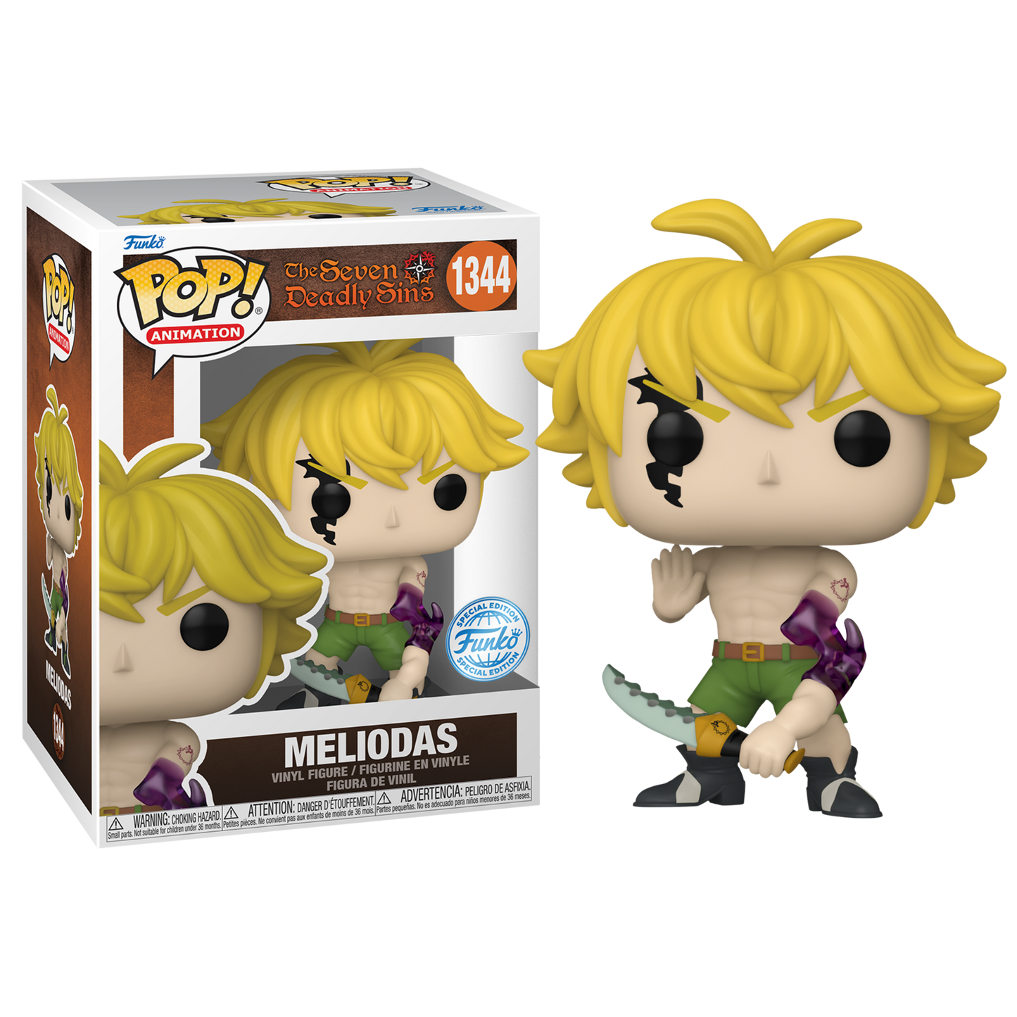Seven Deadly Sins - Meliodas Demon Mode (Chase Bundle) Pop! Vinyl Figure
