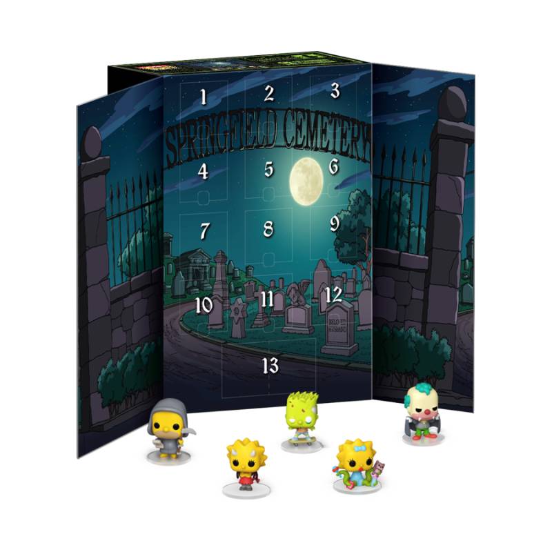 PRE-ORDER - Simpsons - 2024 13-Day Spooky Countdown Calendar