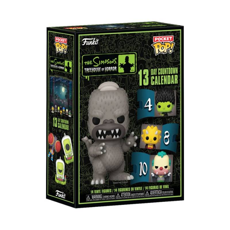 PRE-ORDER - Simpsons - 2024 13-Day Spooky Countdown Calendar