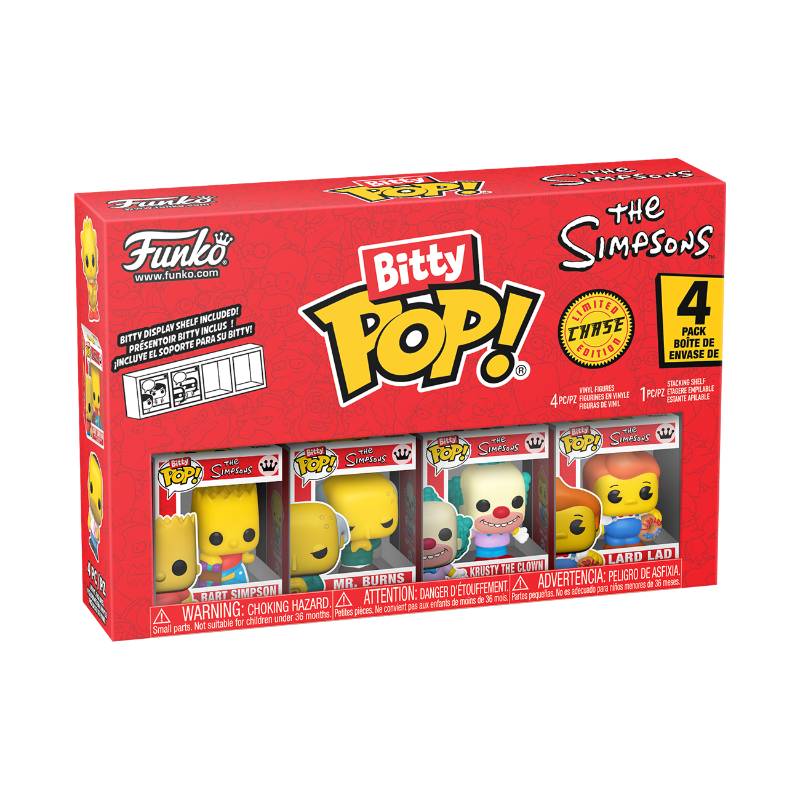 PRE-ORDER - Simpsons - Bart Bitty Pop! Vinyl 4PK