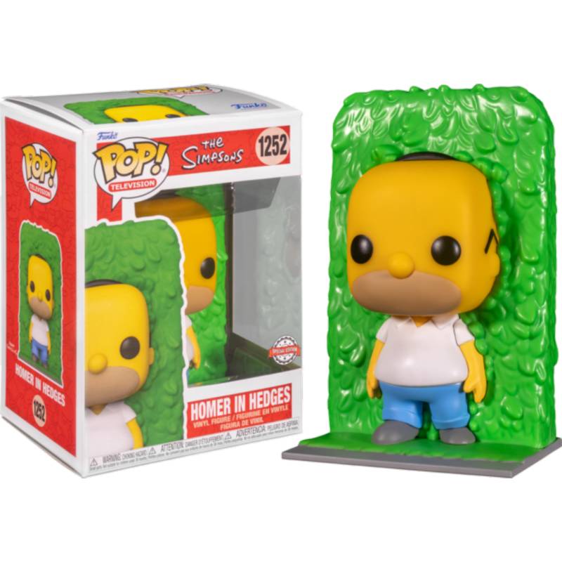 Simpsons - Homer in Hedges Pop! Vinyl Figure